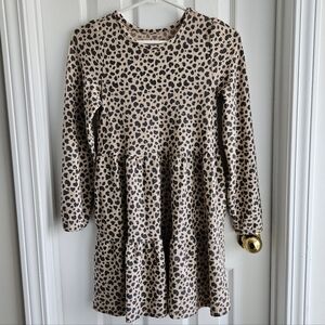 Cat & Jack Kids Leopard Print Dress L